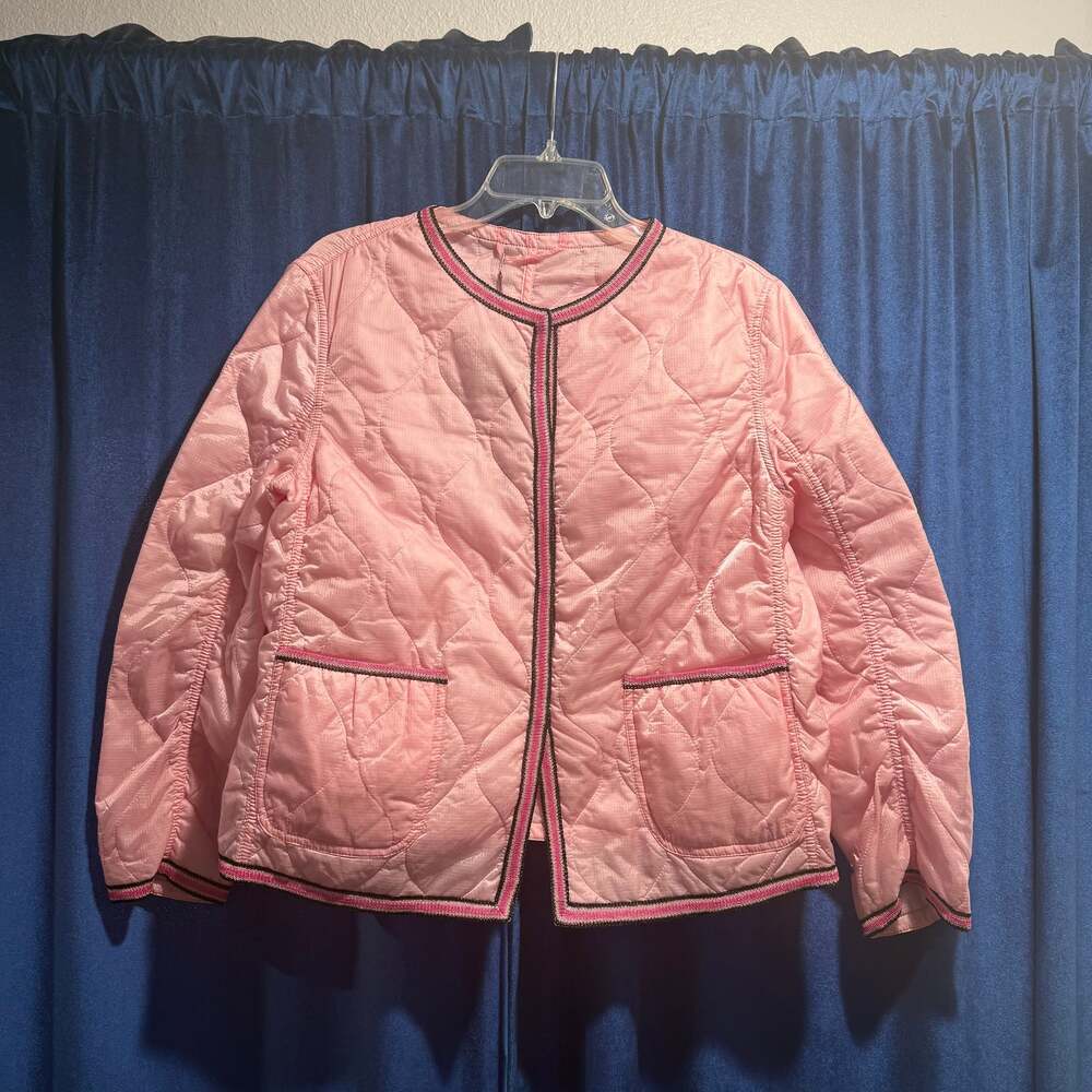 NWT Ermanno Scervino Pink Lightweight Jacket